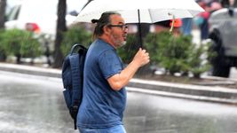 martes gris y con chance de lluvias: afloja el calor, pero se esperan chaparrones casi todo el dia martes gris y con chance de lluvias: afloja el calor, pero se esperan chaparrones casi todo el dia