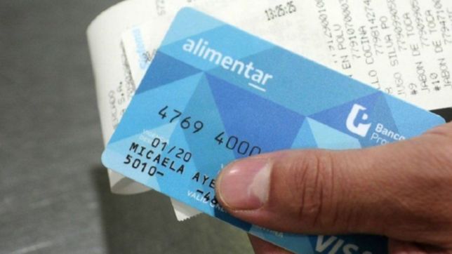 tarjeta alimentar: el gobierno confirmo un nuevo refuerzo antes de fin de ano