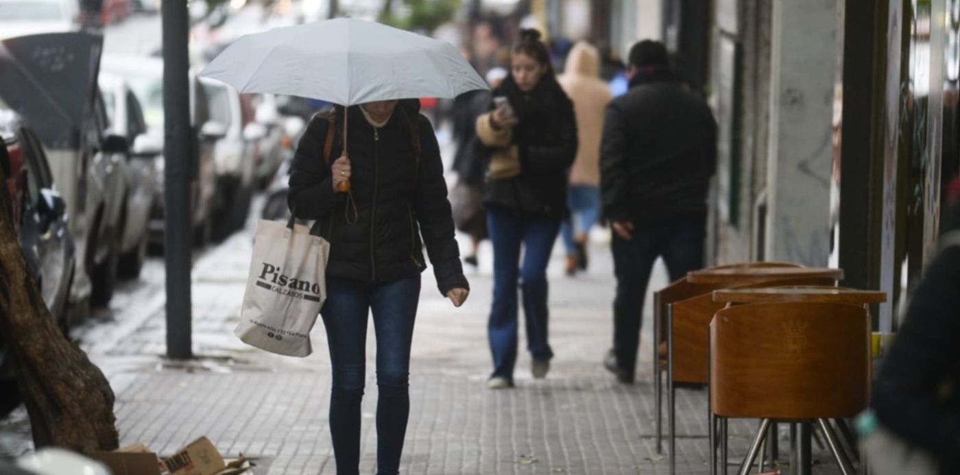 Lluvia en La Plata