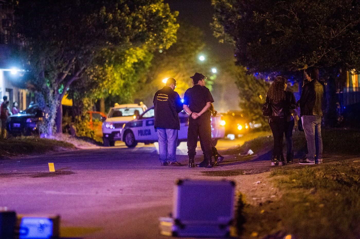 Crimen homicidio noche genérica