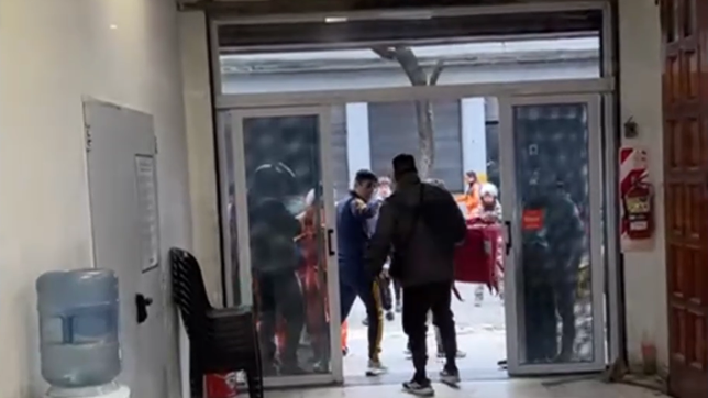 dos repartidores terminaron detenidos en medio de la protesta de rappi