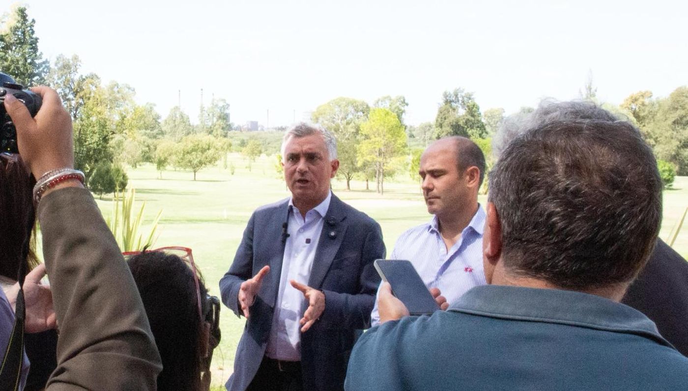 Sebastián Pareja se presentó en San Nicolás.