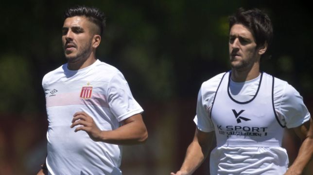 estudiantes entreno y albertengo se perfila para ser titular contra velez