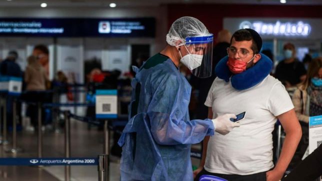 el gobierno dispuso una cuarentena obligatoria para las personas que lleguen desde africa