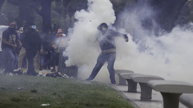 el gobierno acuso a los detenidos en la represion en el congreso por sedicion y asociacion ilicita
