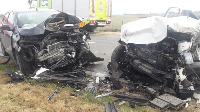 un conocido medico de la plata murio en un brutal accidente en la ruta 5
