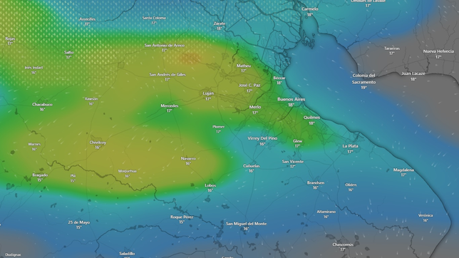 se acercan las lluvias a la plata: ¿a que hora llegarian y como seguira el clima?
