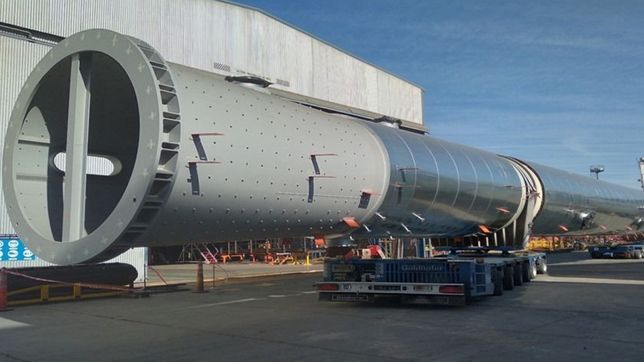 trasladaran una torre de 57 metros y complicara el transito