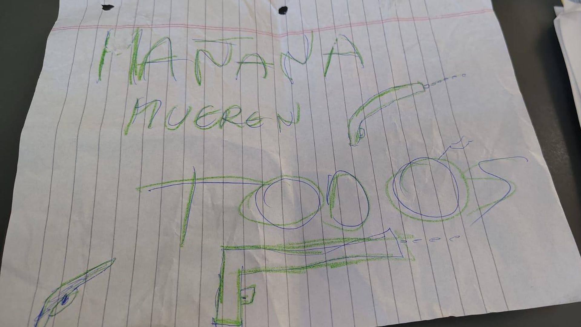 Denuncian nuevas amenazas de tiroteo en una escuela de la región
