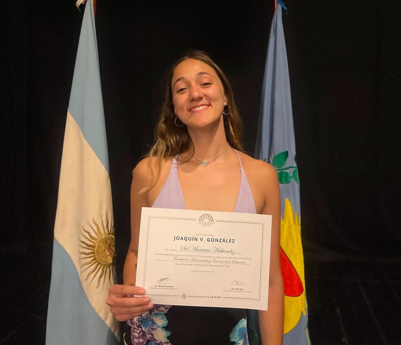 Sol Maluendez es la sexta candidata. Es la directora de Juventudes del Municipio