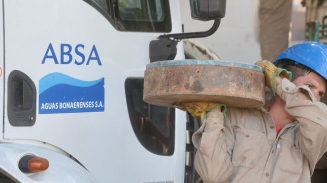 absa continua las obras en la usina bosque y faltara agua en un amplio sector de la plata