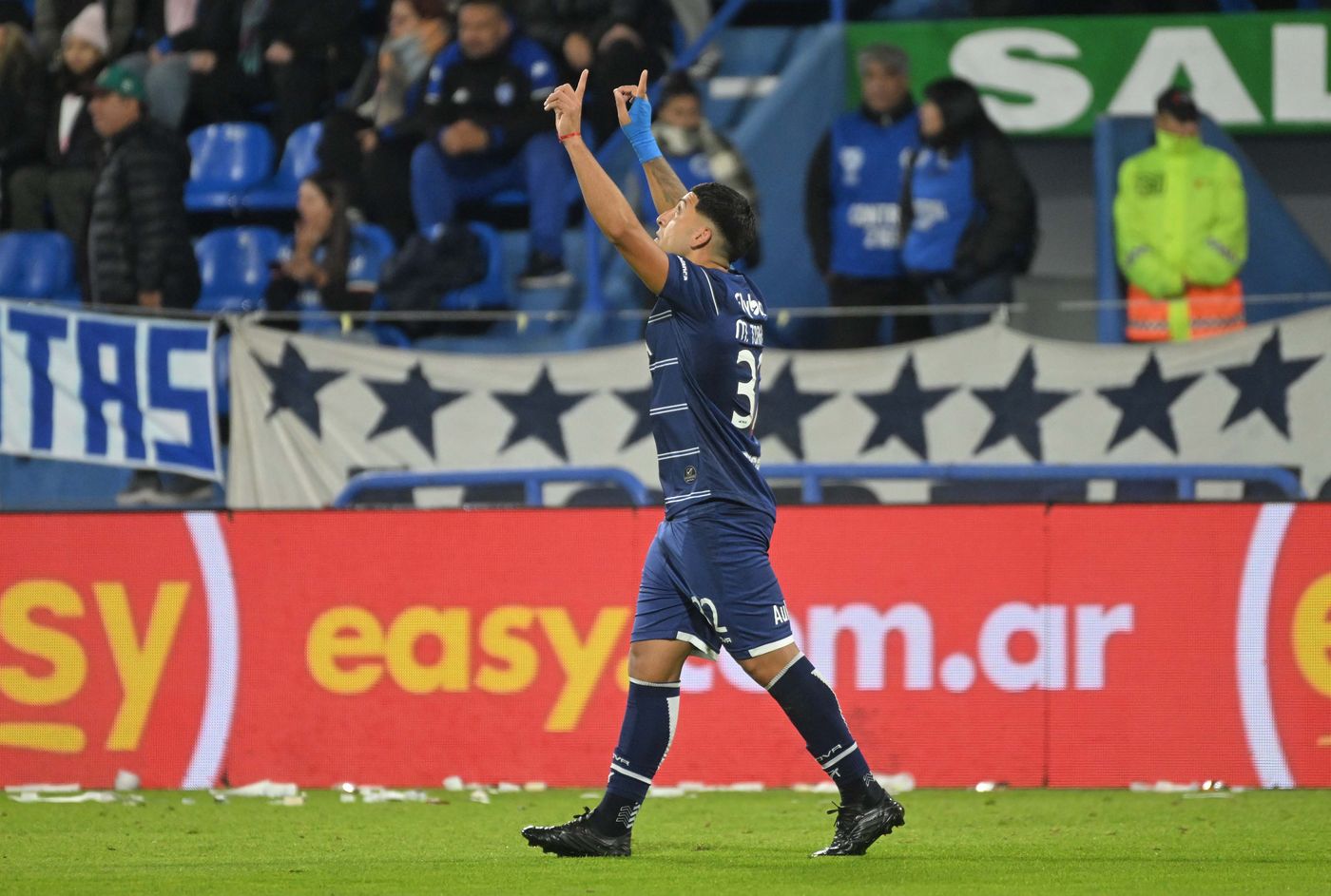 Gimnasia Vélez Torres festejo gol