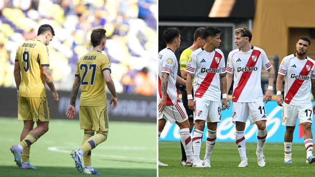 ¿cual es la lista que encabezan boca y river en el mundial de clubes?