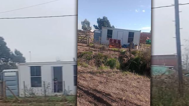 tension por un intento de usurpacion y desalojo en un barrio de la plata