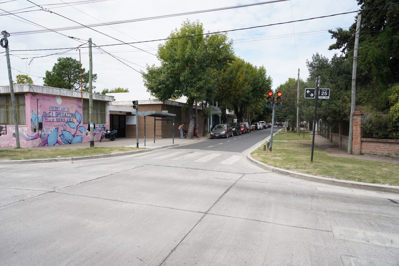 La comuna realizó una nueva carpeta asfáltica.