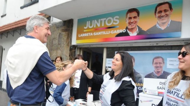 con eje en la seguridad, los candidatos de garro refuerzan la presencia en los barrios