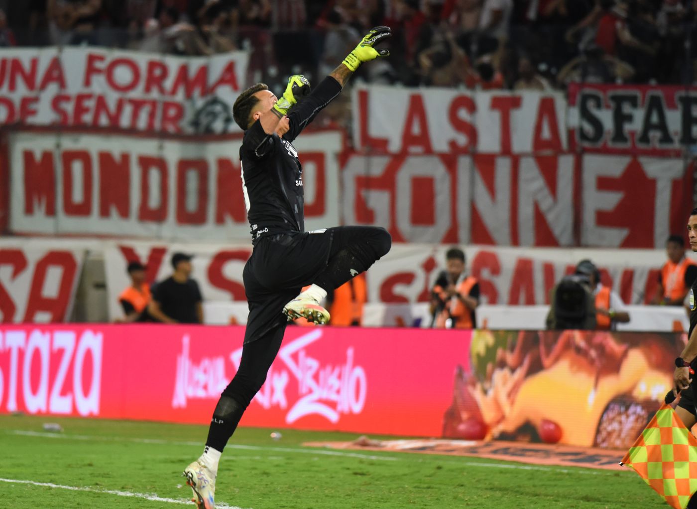 Estudiantes Racing Santiago del estero festejo Muslera