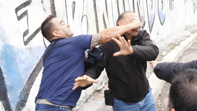 sergio berni dio marcha atras y denunciara a los colectiveros que lo atacaron a pinas