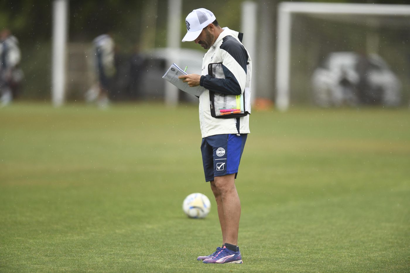 Gimnasia entrenamiento Estancia Chica pretemporada Zaniratto