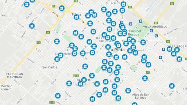 el mapa de las farmacias donde se consiguen las vacunas antigripales de ioma