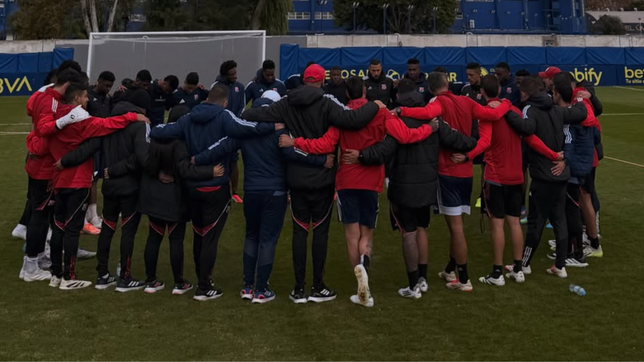 independiente medellin se entreno en boca y un historico se llevo todas las miradas