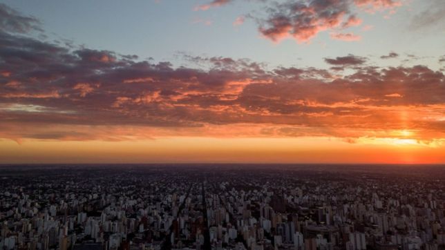 fresco, con algunas nubes y ventoso: asi seguira el clima en la plata