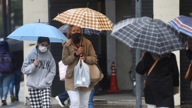 alerta amarillo, lluvias y rafagas de viento: arranca una semana inestable en la plata