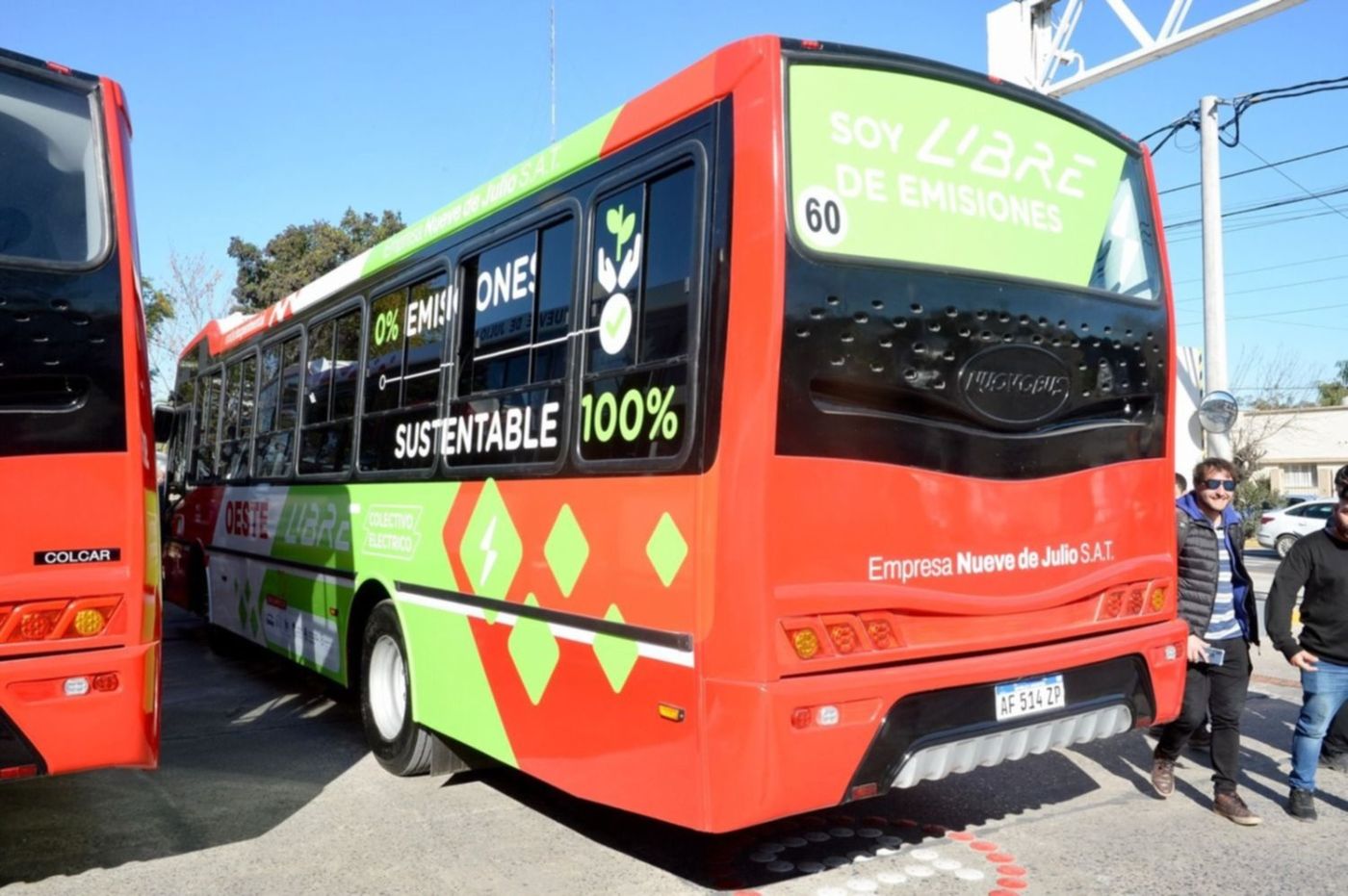 Micro eléctrico La Plata