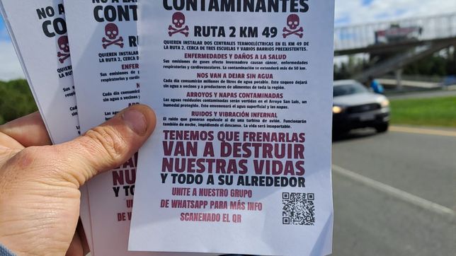 crece el rechazo a las termoelectricas en brandsen y concejales de la plata piden informes