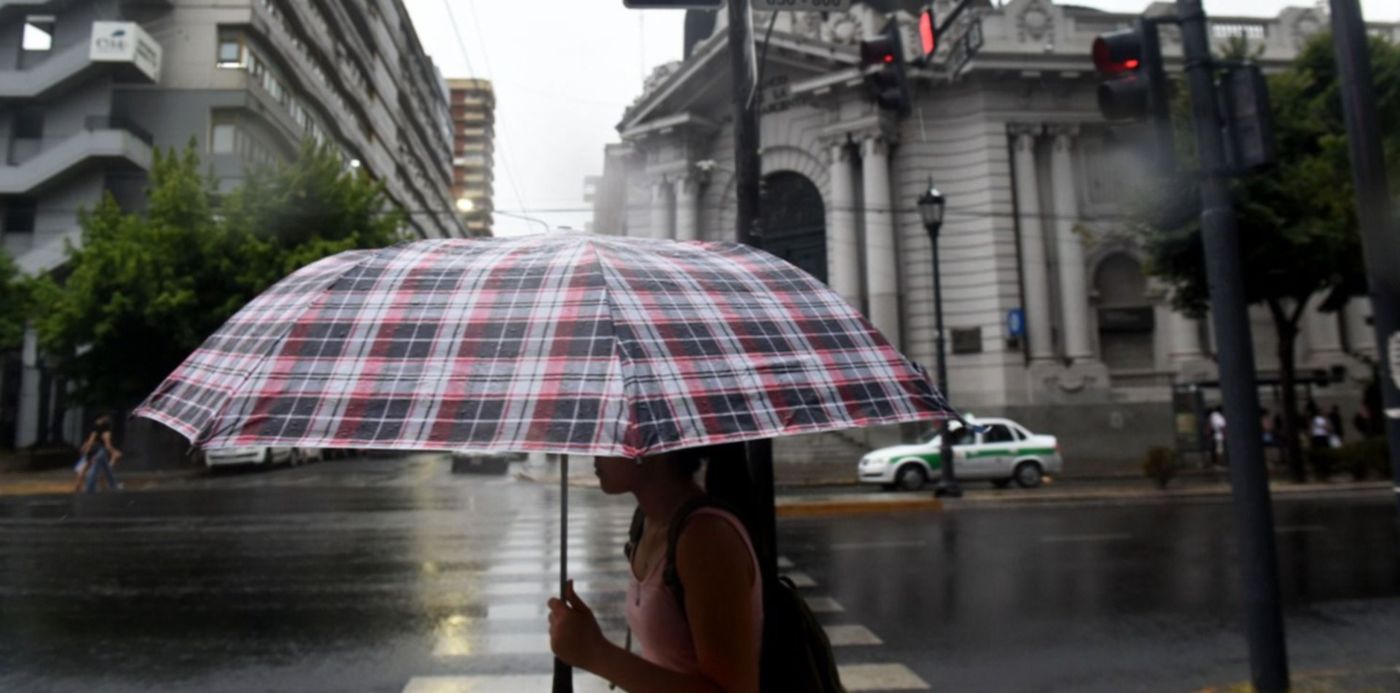 Lluvia en La Plata