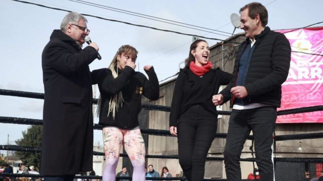 garro y julieta quintero se subieron al ring con la garra y la mira puesta en 2023