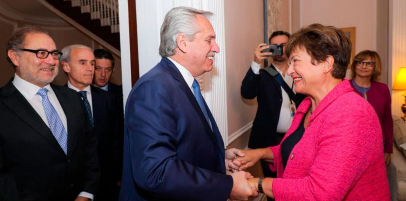 Alberto Fernández - Kristalina Georgieva