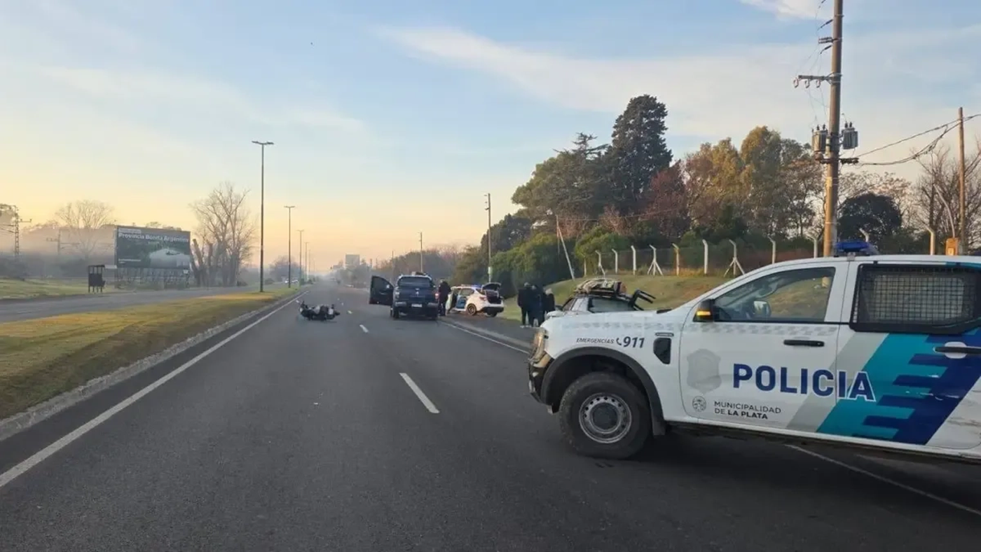 El sector del Camino Centenario, donde muri&oacute; un motociclista