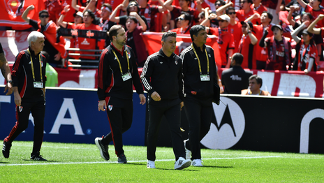Marcelo Gallardo se la juega con el once de River frente al Inter
