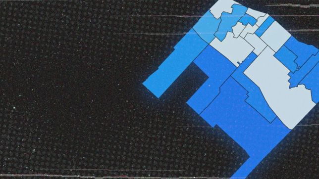 barrio por barrio, el mapa que muestra cuanto llovio durante el temporal de la plata