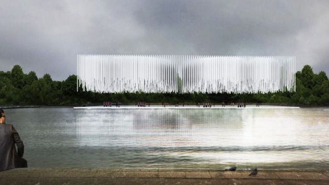 estudiantes de arquitectura de la unlp ganaron un concurso por disenar un cielo musical en londres