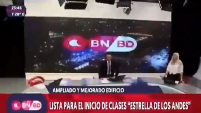 ¡esta temblando!: un noticiero de san juan estaba en vivo cuando se produjo el sismo