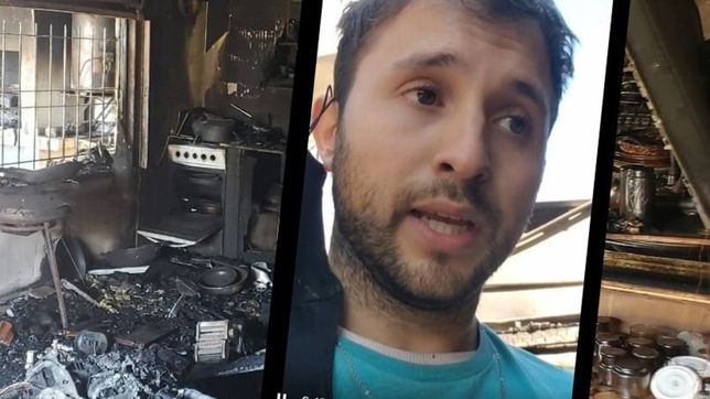 el conmovedor pedido de dos hermanos que ayudan a su tio a reconstruir su casa incendiada