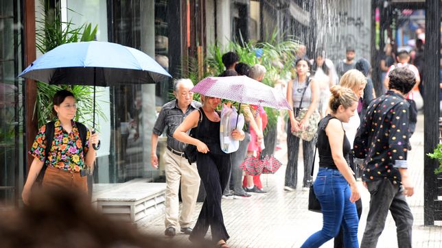 la municipalidad tambien lanzo un alerta amarillo por tormentas y caida de granizo en la plata