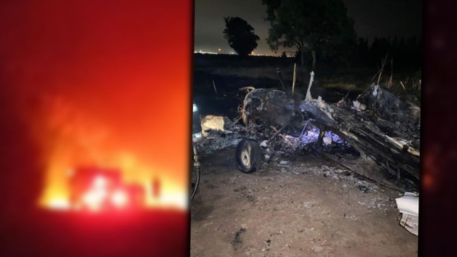 accidente aereo y milagro: una avioneta se quedo sin combustible y cayo en berisso