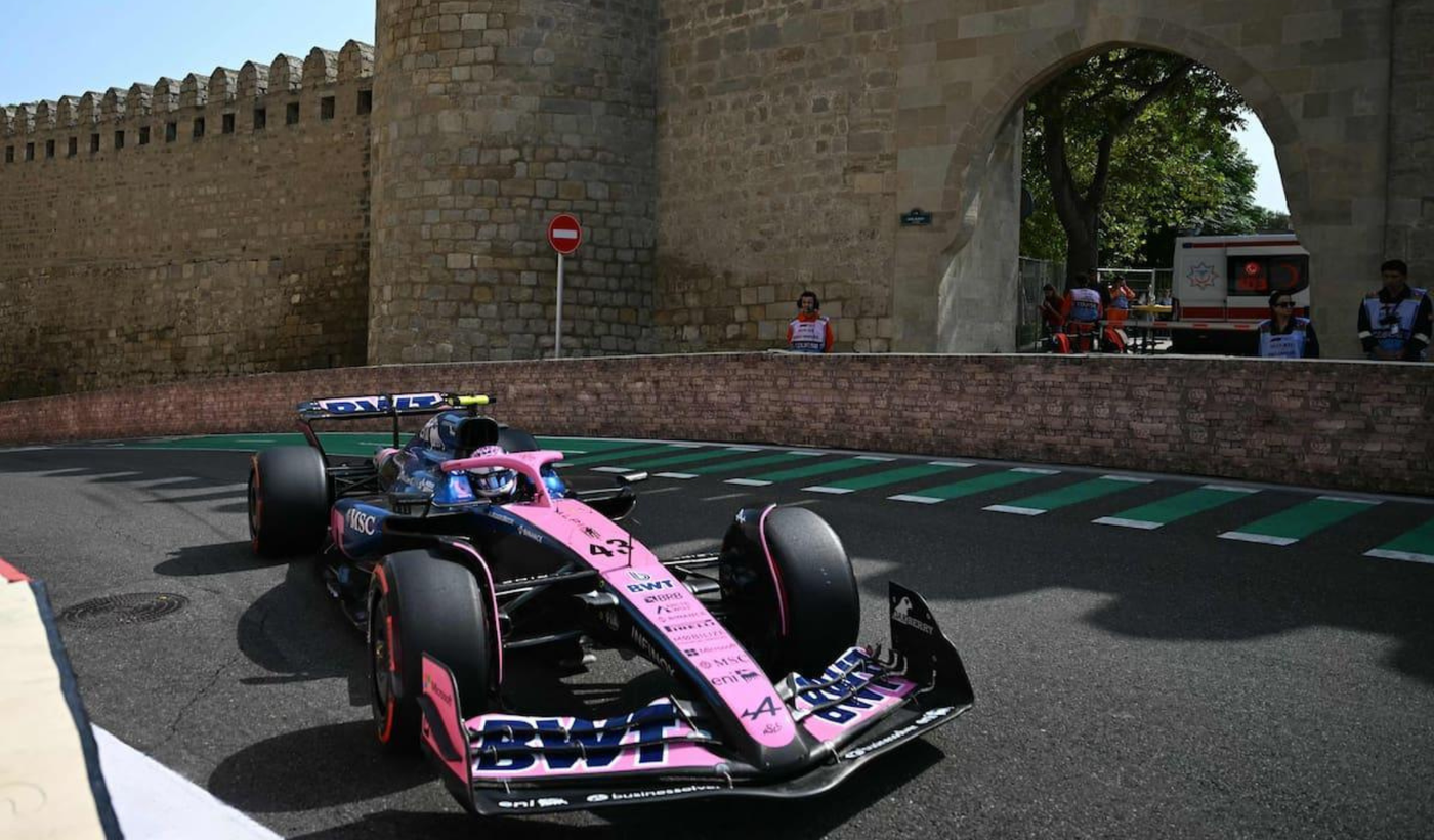 Franco Colapinto en Azerbaiyán (2)