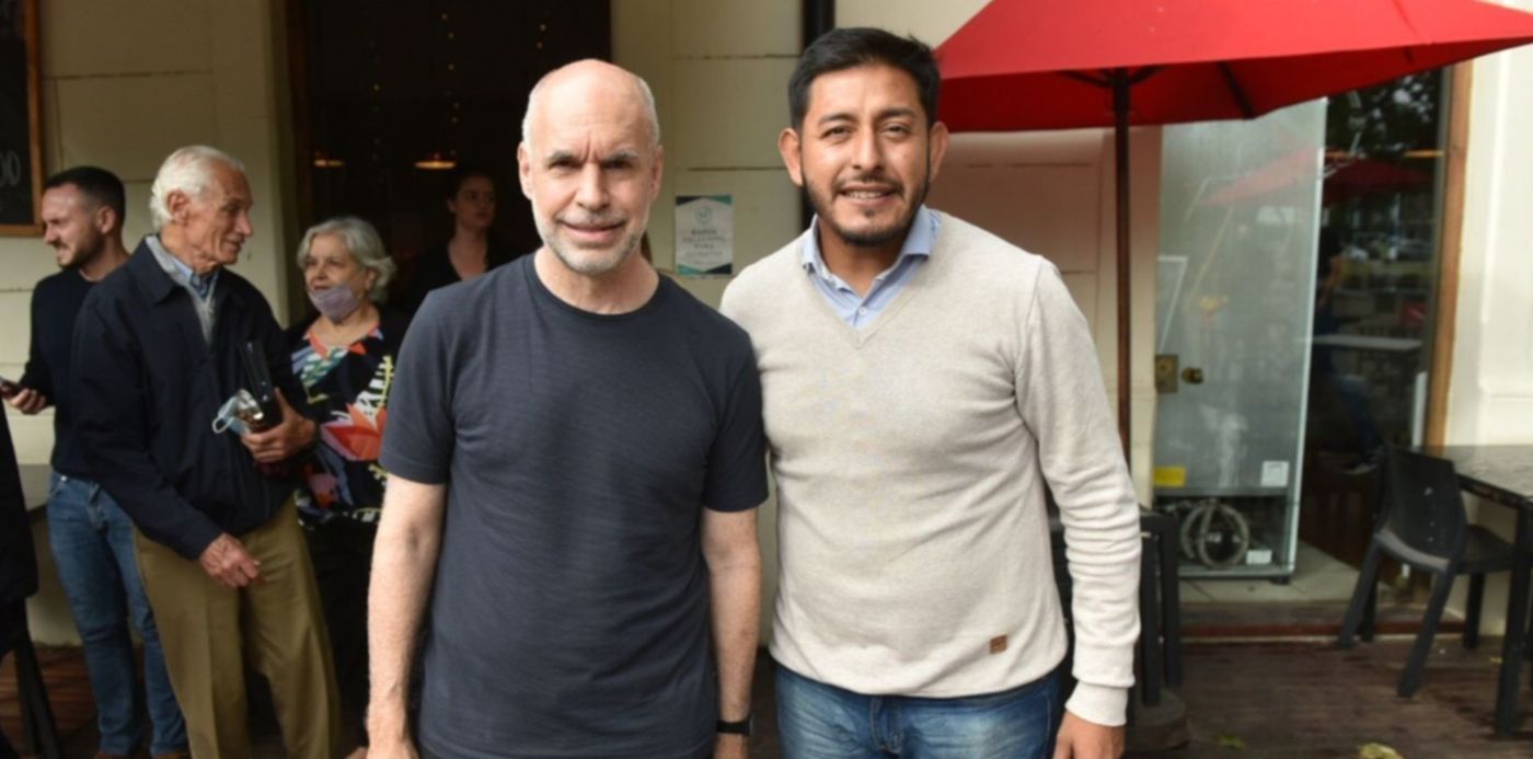 Horacio Rodríguez Larreta y Peto Rojas