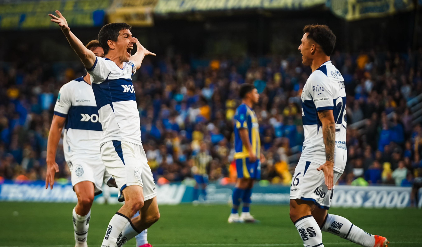 Gimnasia Rosario Central Nacho Fernández festejo gol (1)
