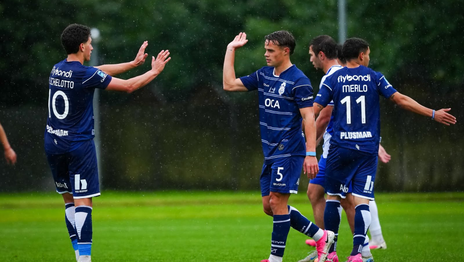 Así fueron los tres goles de Gimnasia para imponerse ante el Dynamo Makhachkala de Rusia Así fueron los tres goles de Gimnasia para imponerse ante el Dynamo Makhachkala de Rusia