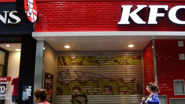 el kfc de la plata cerro durante dos dias y volvio a abrir: ¿que paso?