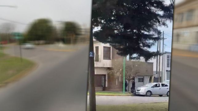 video: asi fueron los enfrentamientos entre un sector de la uocra y la policia