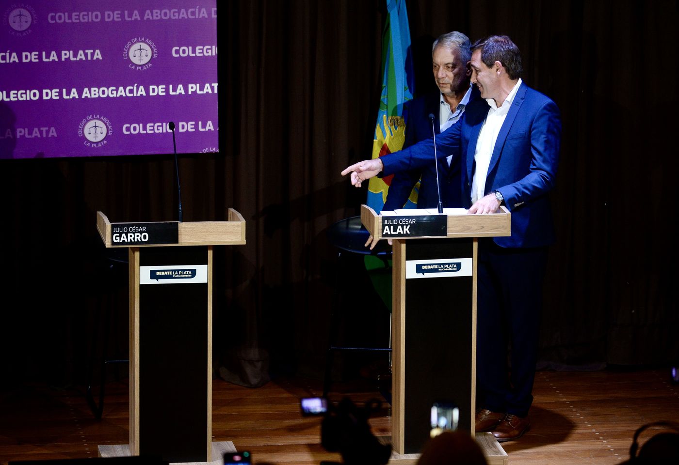 Julio Garro y Julio Alak pelean voto a voto en La Plata