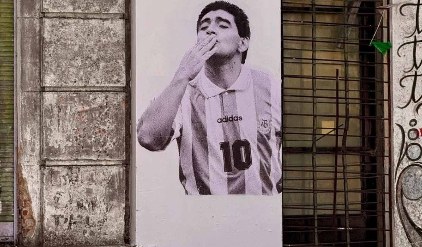 Mural Maradona Berisso
