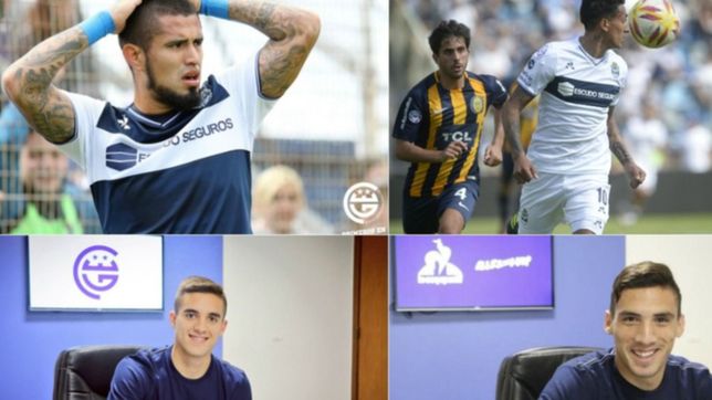 llegaron hace poco, casi no jugaron y ya empiezan a despedirse de gimnasia