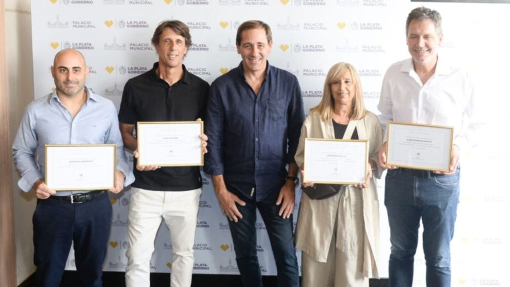 Los cuatro platenses campeones del mundo en Qatar fueron declarados ciudadanos ilustres